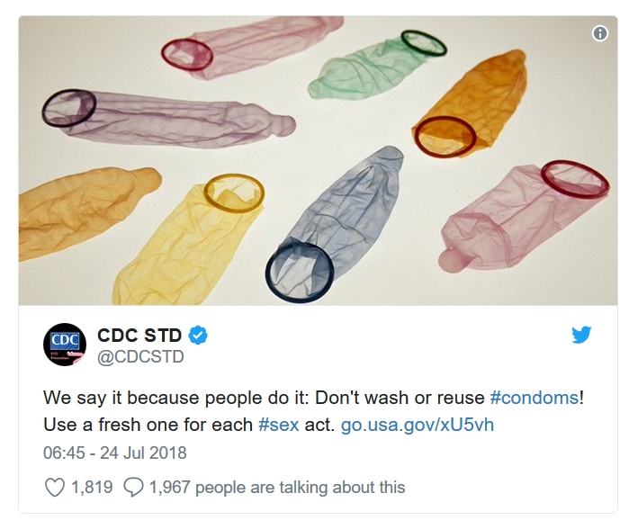 ทำไปได้ยังไง หน่วยงาน CDC ประกาศเตือน อย่ารีไซเคิลถุงยางอนามัย ด้วยการล้างแล้วใช้ใหม่