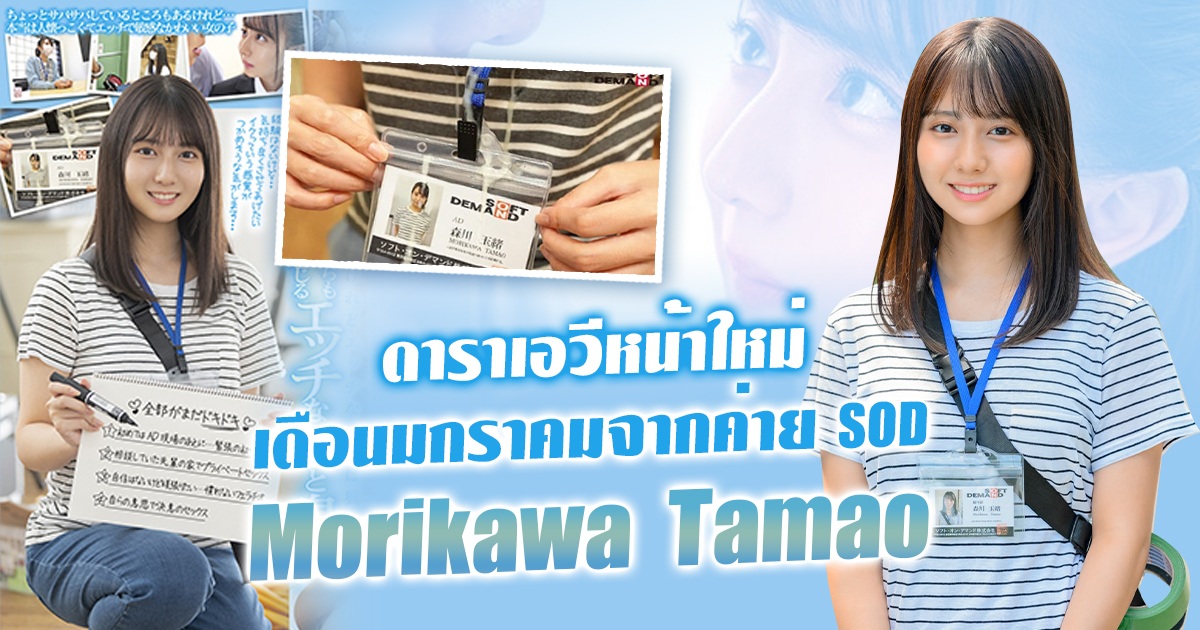 ดาราเอวีหน้าใหม่เดือนมกราคมจากค่าย SOD - Morikawa Tamao