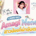 CAWB-042 Amagi Nene เปิดตัว! เอว 52 ซม. นักแสดงหญิงหน้าใสสายธรรมชาติจาก kawaii